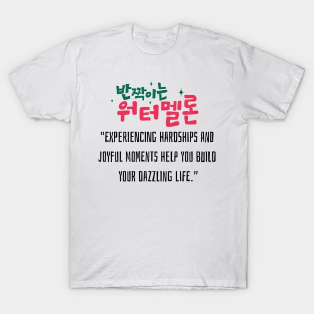 Twinkling Watermelon Korean Drama T-Shirt by ArtRaft Pro